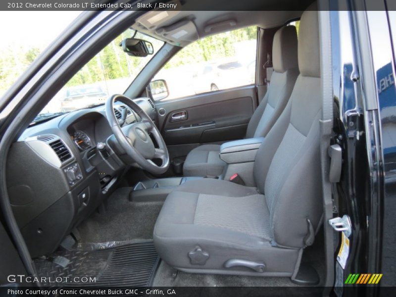 Front Seat of 2012 Colorado LT Extended Cab