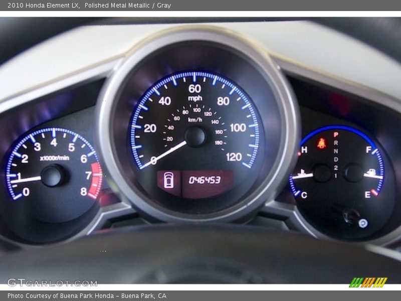 Polished Metal Metallic / Gray 2010 Honda Element LX