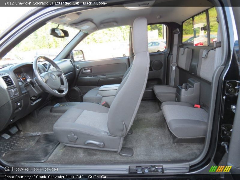  2012 Colorado LT Extended Cab Ebony Interior