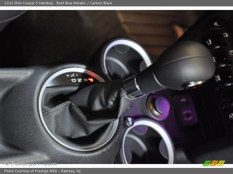 Reef Blue Metallic / Carbon Black 2013 Mini Cooper S Hardtop