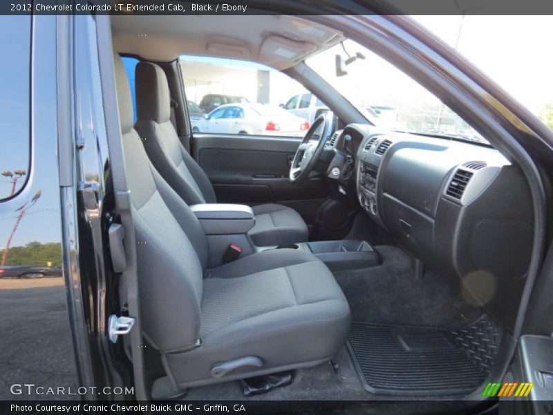 Front Seat of 2012 Colorado LT Extended Cab