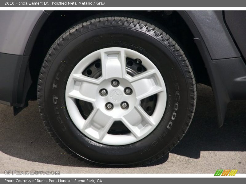 Polished Metal Metallic / Gray 2010 Honda Element LX