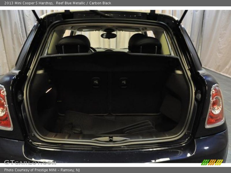 Reef Blue Metallic / Carbon Black 2013 Mini Cooper S Hardtop