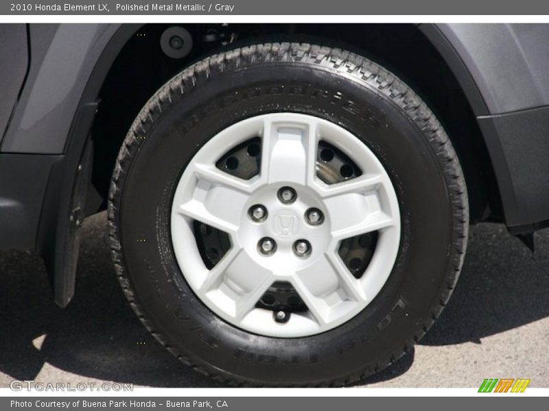 Polished Metal Metallic / Gray 2010 Honda Element LX