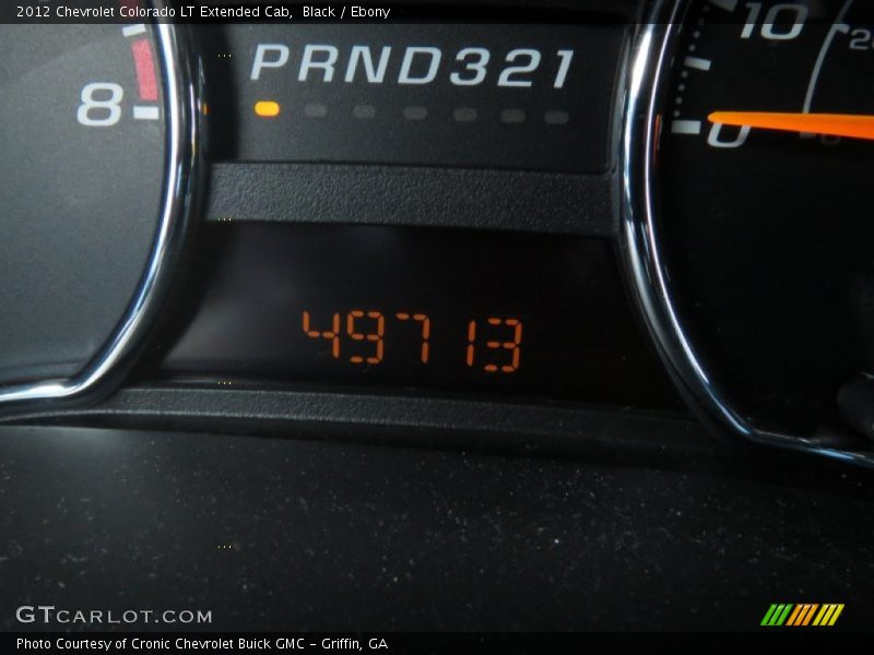 Black / Ebony 2012 Chevrolet Colorado LT Extended Cab