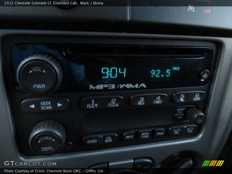 Audio System of 2012 Colorado LT Extended Cab