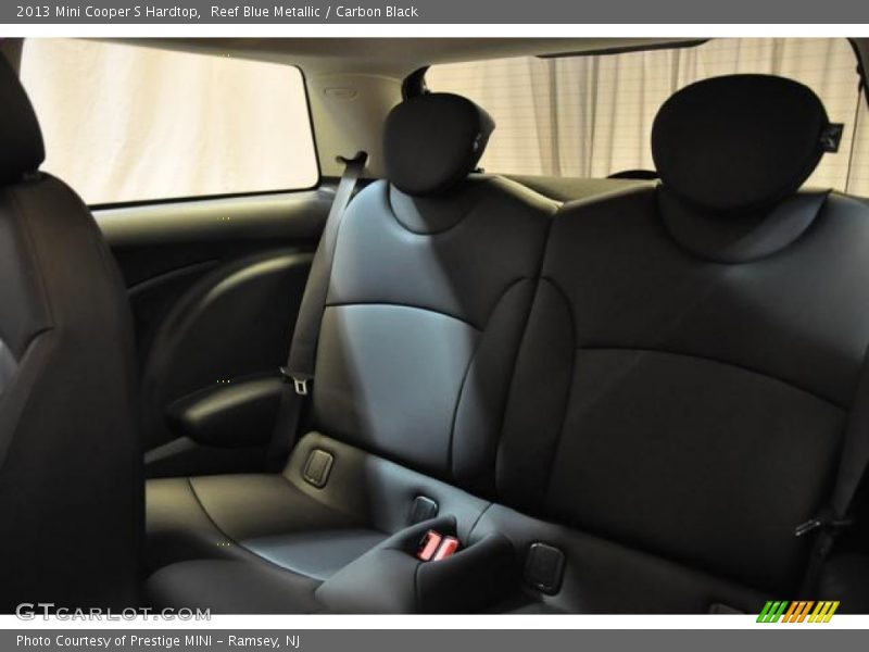 Reef Blue Metallic / Carbon Black 2013 Mini Cooper S Hardtop