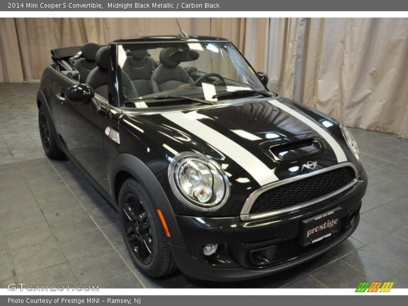 Midnight Black Metallic / Carbon Black 2014 Mini Cooper S Convertible