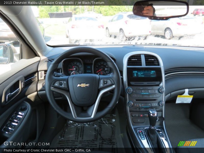 Taupe Gray Metallic / Jet Black/Titanium 2013 Chevrolet Malibu LS