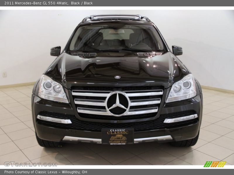 Black / Black 2011 Mercedes-Benz GL 550 4Matic