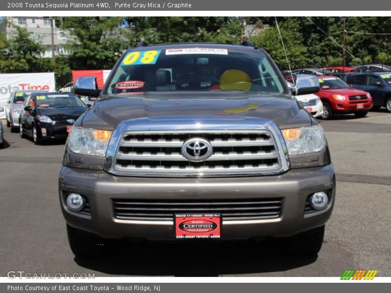 Pyrite Gray Mica / Graphite 2008 Toyota Sequoia Platinum 4WD