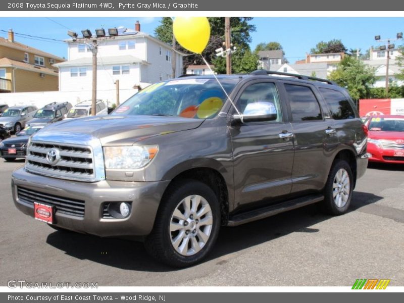 Pyrite Gray Mica / Graphite 2008 Toyota Sequoia Platinum 4WD