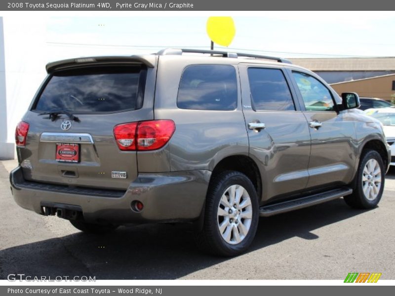 Pyrite Gray Mica / Graphite 2008 Toyota Sequoia Platinum 4WD