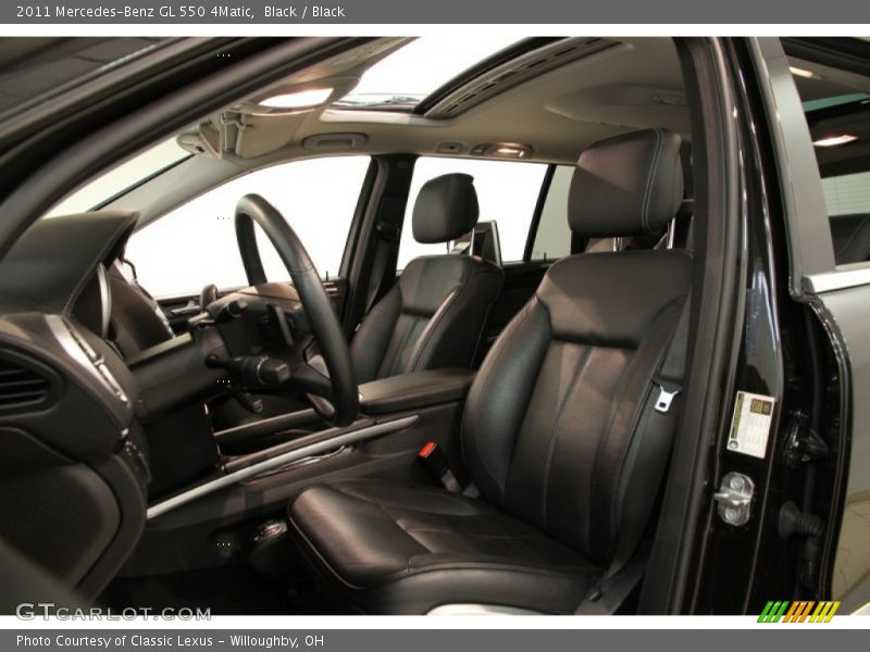 Black / Black 2011 Mercedes-Benz GL 550 4Matic