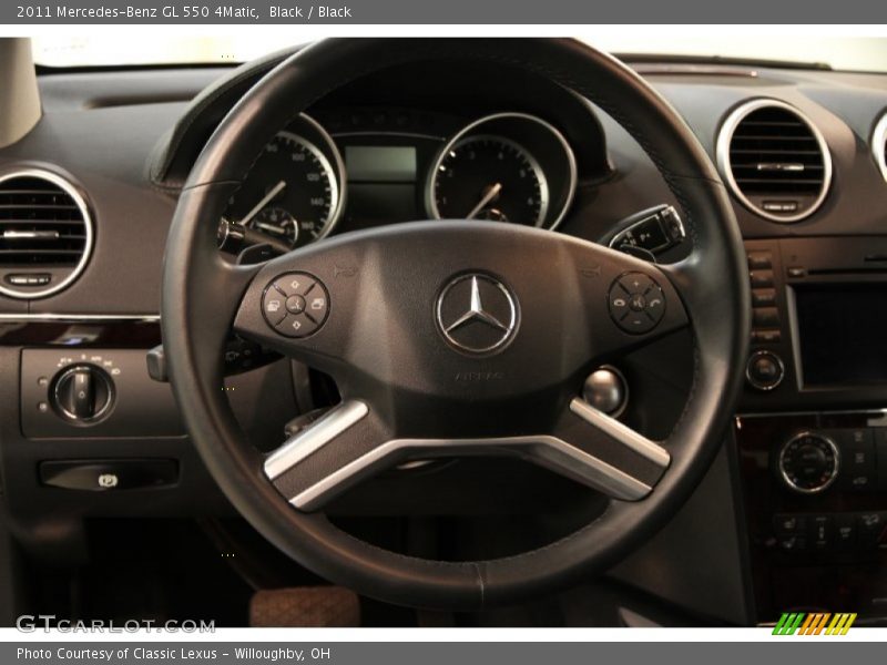Black / Black 2011 Mercedes-Benz GL 550 4Matic