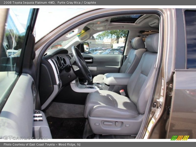 Pyrite Gray Mica / Graphite 2008 Toyota Sequoia Platinum 4WD