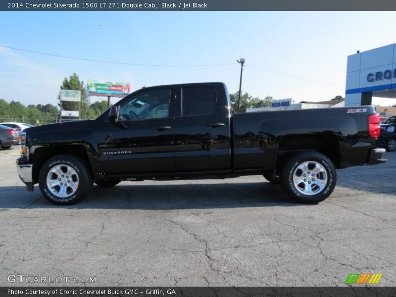 Black / Jet Black 2014 Chevrolet Silverado 1500 LT Z71 Double Cab