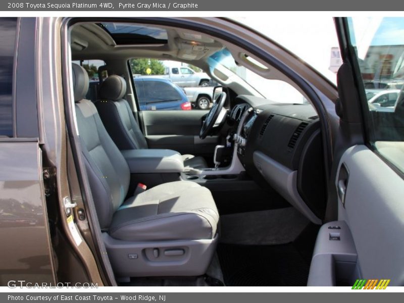 Pyrite Gray Mica / Graphite 2008 Toyota Sequoia Platinum 4WD