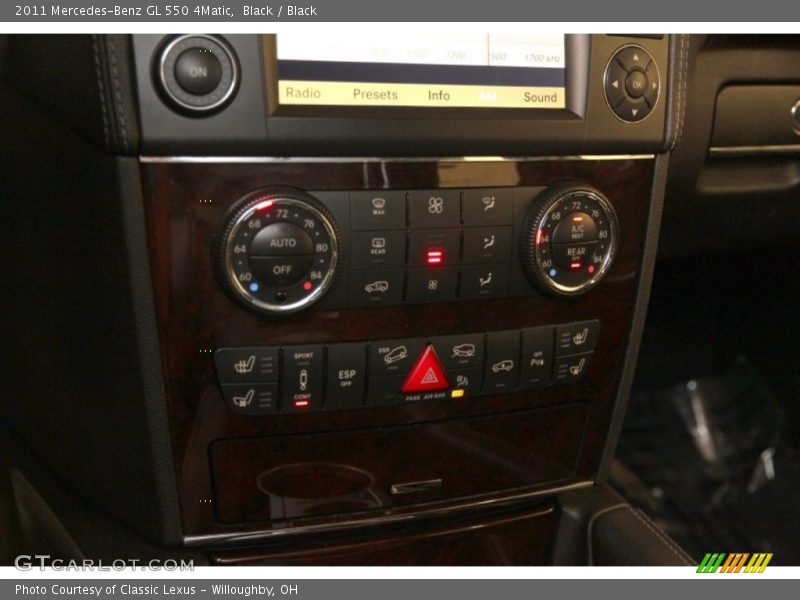 Black / Black 2011 Mercedes-Benz GL 550 4Matic