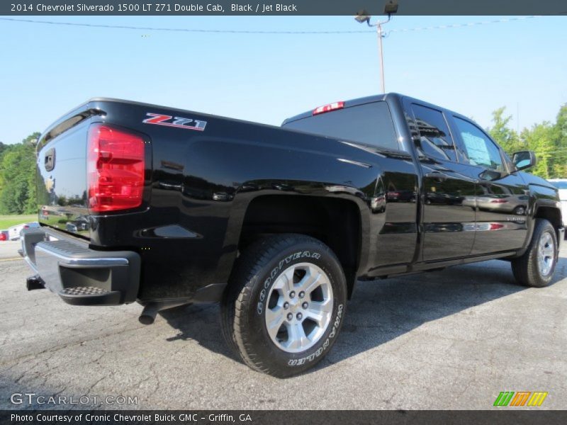 Black / Jet Black 2014 Chevrolet Silverado 1500 LT Z71 Double Cab