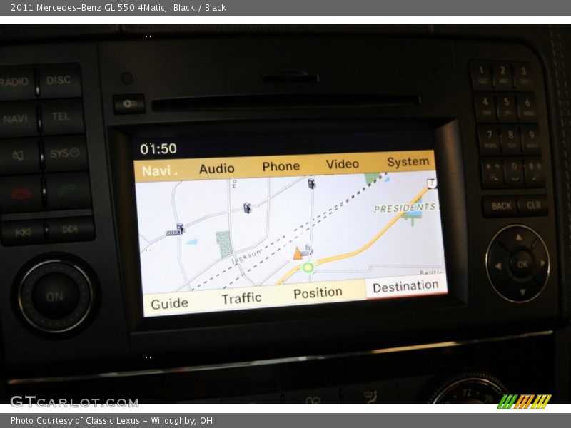 Black / Black 2011 Mercedes-Benz GL 550 4Matic