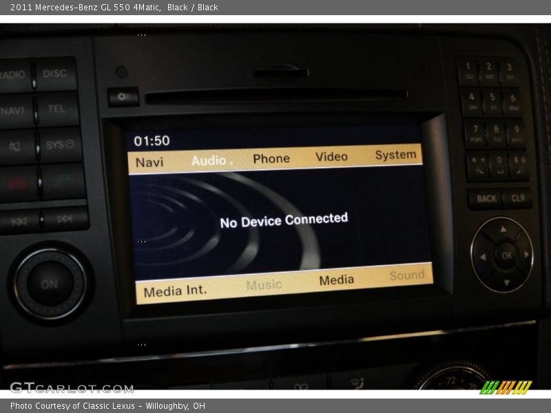 Black / Black 2011 Mercedes-Benz GL 550 4Matic