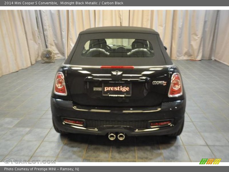 Midnight Black Metallic / Carbon Black 2014 Mini Cooper S Convertible