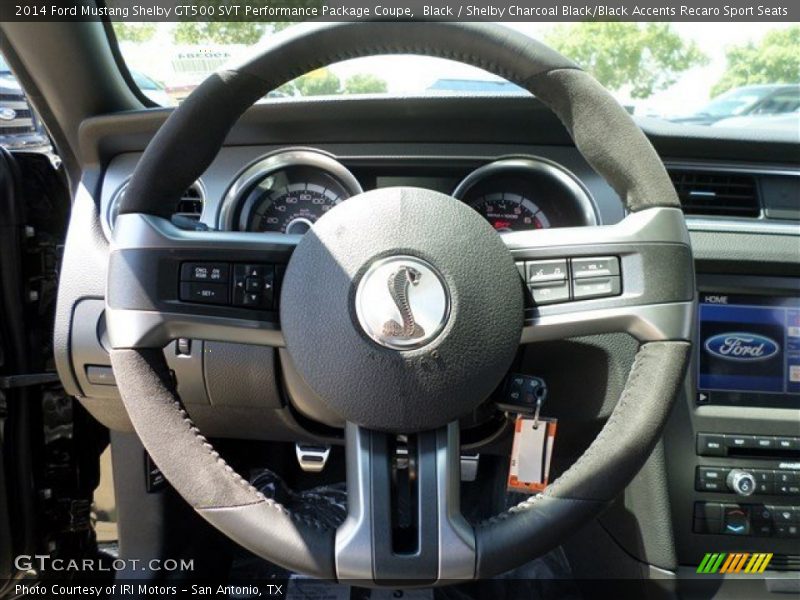  2014 Mustang Shelby GT500 SVT Performance Package Coupe Steering Wheel