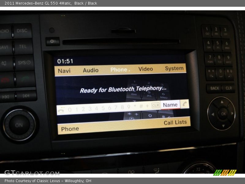 Black / Black 2011 Mercedes-Benz GL 550 4Matic