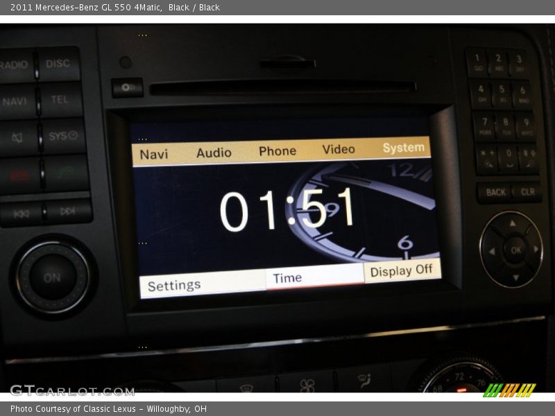Black / Black 2011 Mercedes-Benz GL 550 4Matic