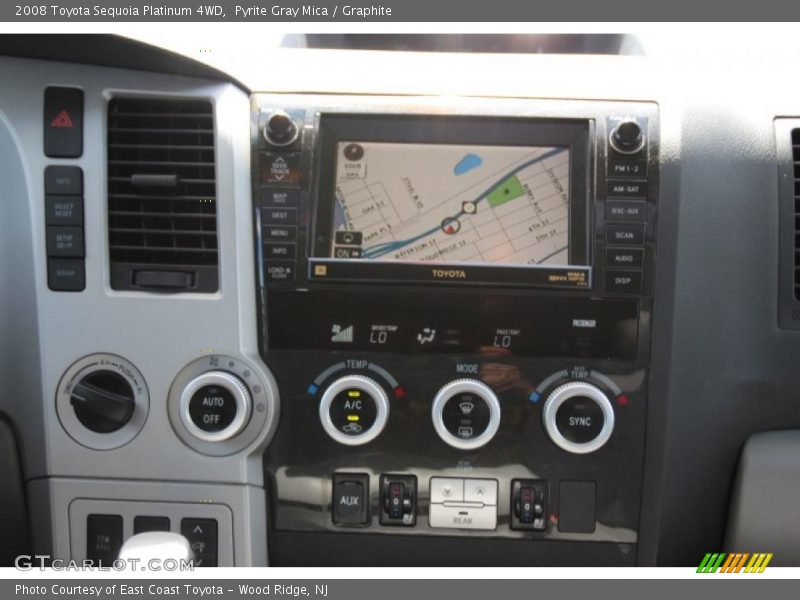 Pyrite Gray Mica / Graphite 2008 Toyota Sequoia Platinum 4WD