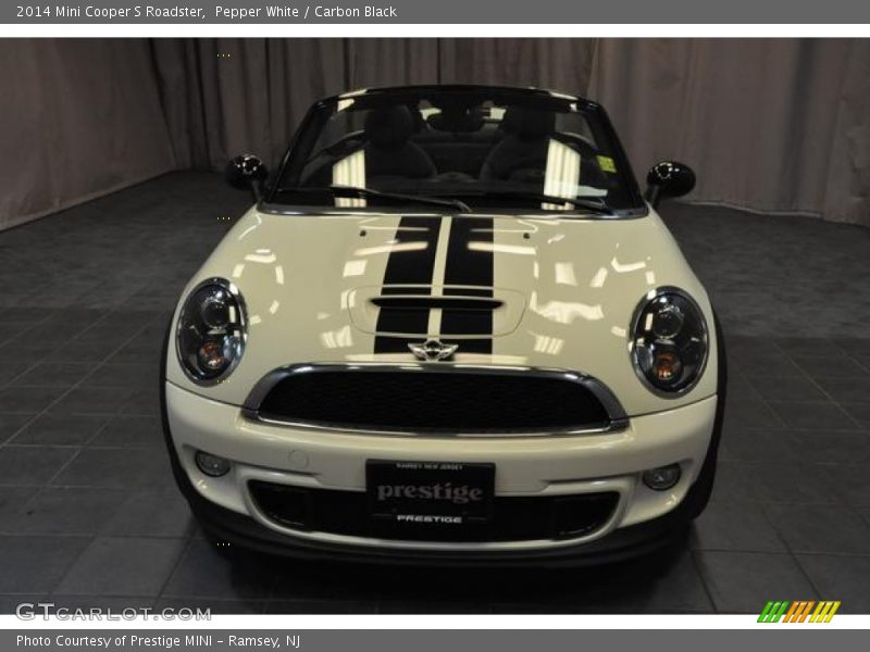 Pepper White / Carbon Black 2014 Mini Cooper S Roadster