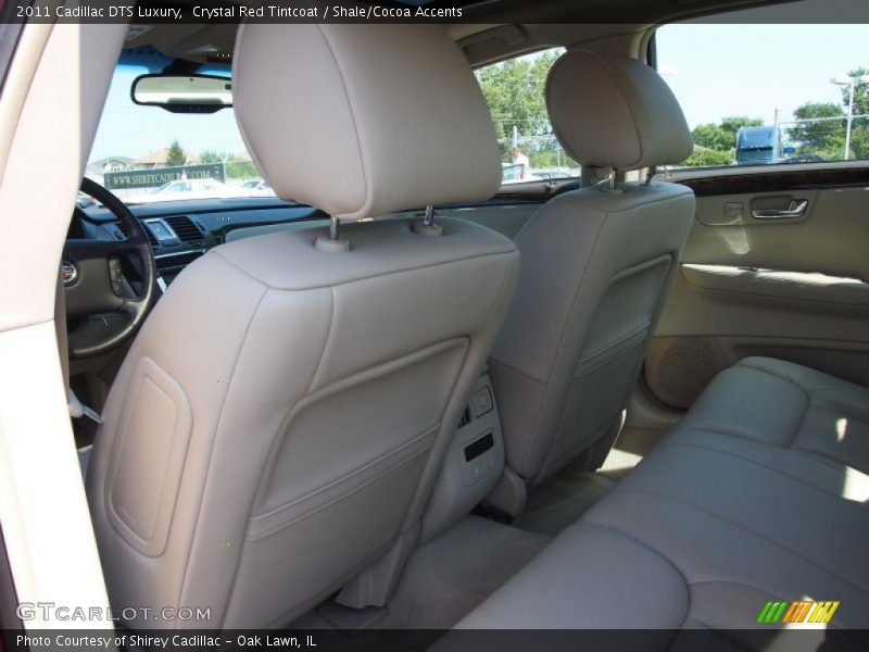 Crystal Red Tintcoat / Shale/Cocoa Accents 2011 Cadillac DTS Luxury