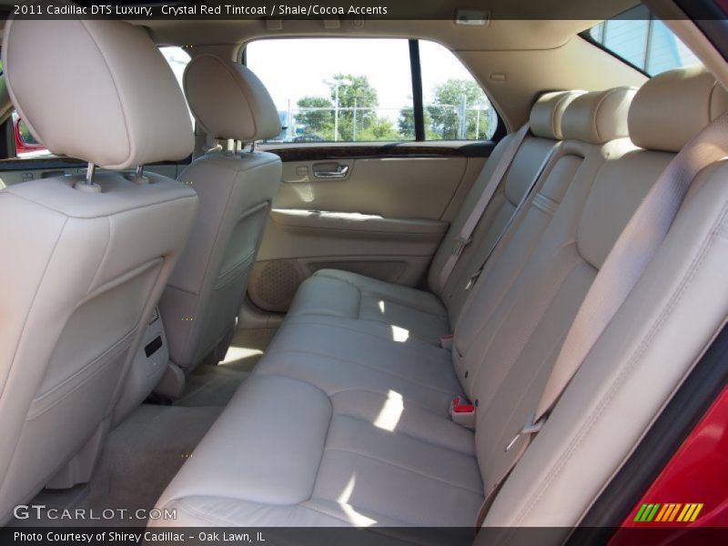 Crystal Red Tintcoat / Shale/Cocoa Accents 2011 Cadillac DTS Luxury