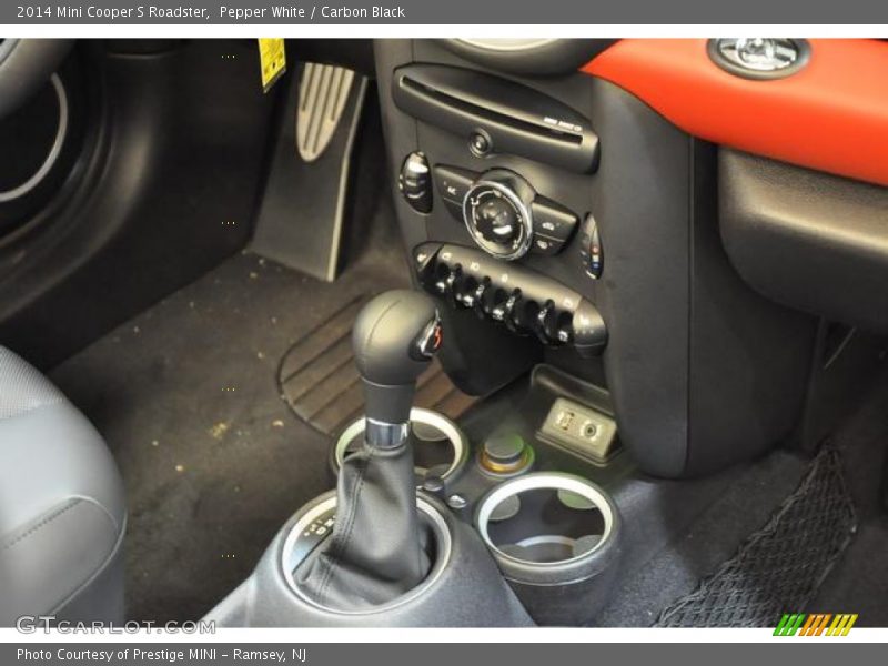 Pepper White / Carbon Black 2014 Mini Cooper S Roadster