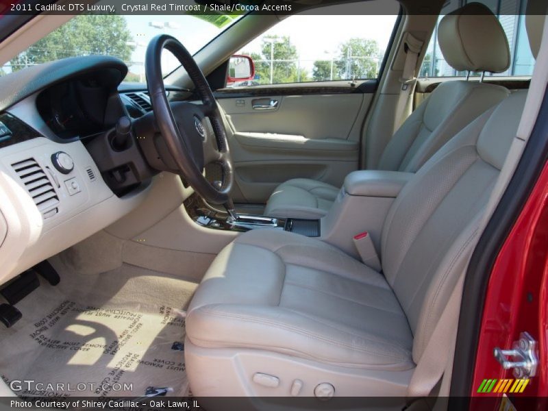 Crystal Red Tintcoat / Shale/Cocoa Accents 2011 Cadillac DTS Luxury
