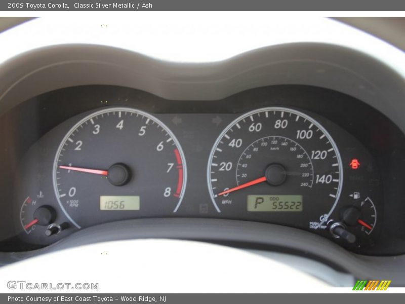 Classic Silver Metallic / Ash 2009 Toyota Corolla