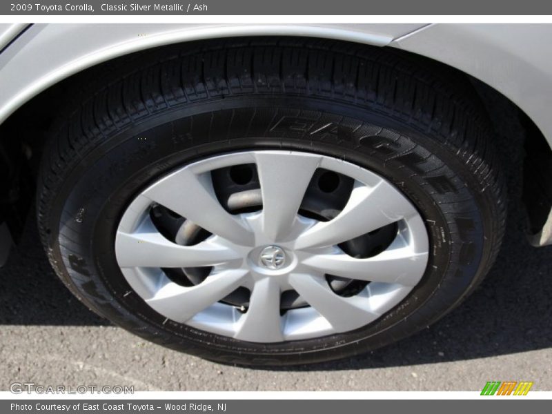Classic Silver Metallic / Ash 2009 Toyota Corolla