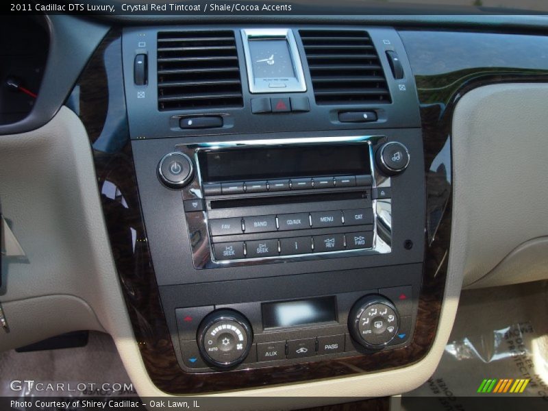 Crystal Red Tintcoat / Shale/Cocoa Accents 2011 Cadillac DTS Luxury