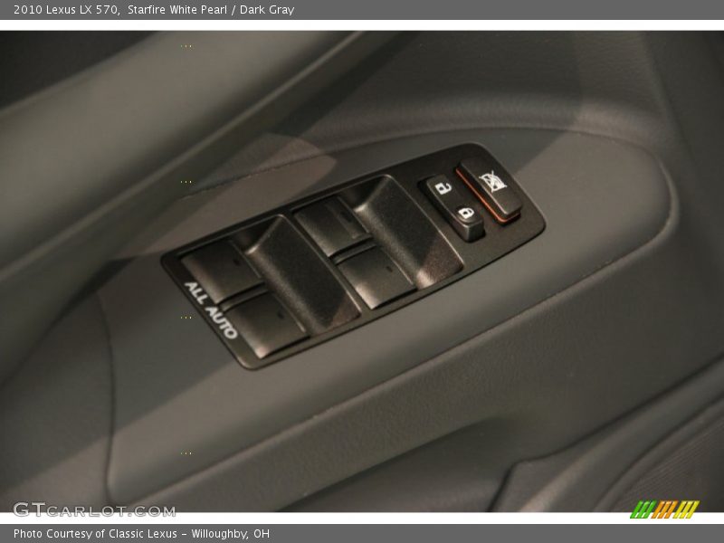 Starfire White Pearl / Dark Gray 2010 Lexus LX 570