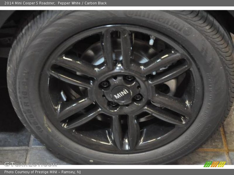 Pepper White / Carbon Black 2014 Mini Cooper S Roadster