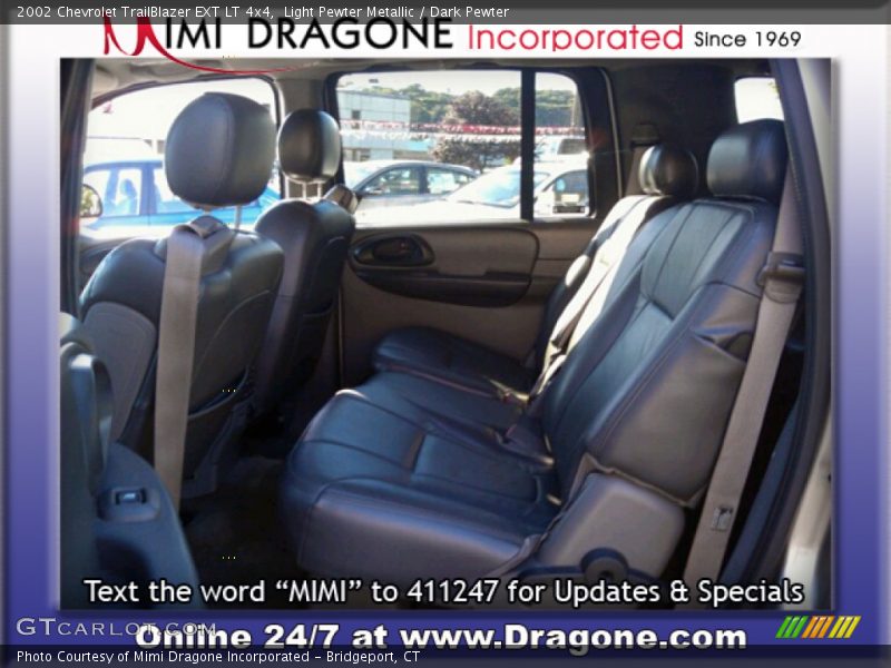 Light Pewter Metallic / Dark Pewter 2002 Chevrolet TrailBlazer EXT LT 4x4