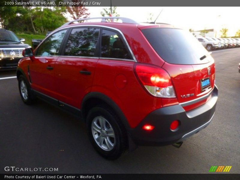 Chili Pepper Red / Gray 2009 Saturn VUE XE V6 AWD