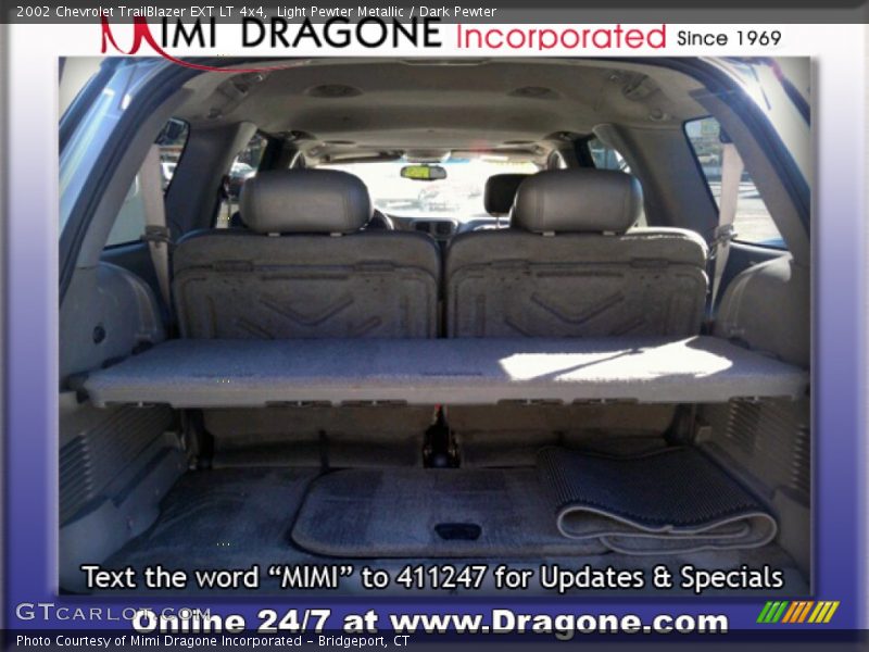 Light Pewter Metallic / Dark Pewter 2002 Chevrolet TrailBlazer EXT LT 4x4