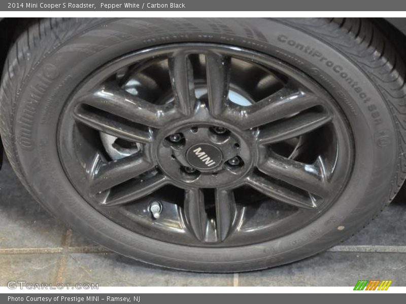 Pepper White / Carbon Black 2014 Mini Cooper S Roadster