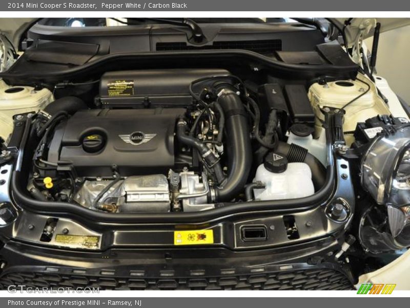Pepper White / Carbon Black 2014 Mini Cooper S Roadster