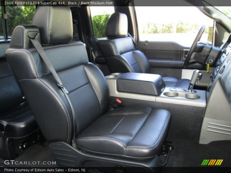 Front Seat of 2006 F150 FX4 SuperCab 4x4