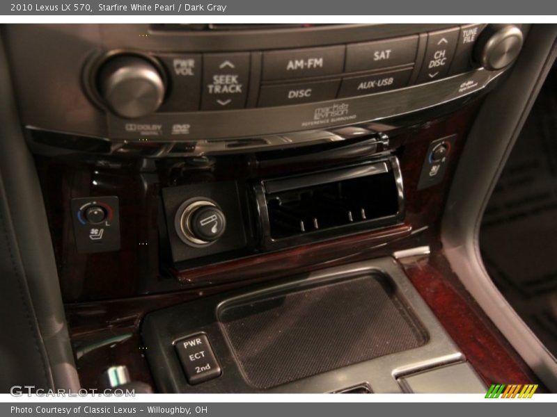 Starfire White Pearl / Dark Gray 2010 Lexus LX 570