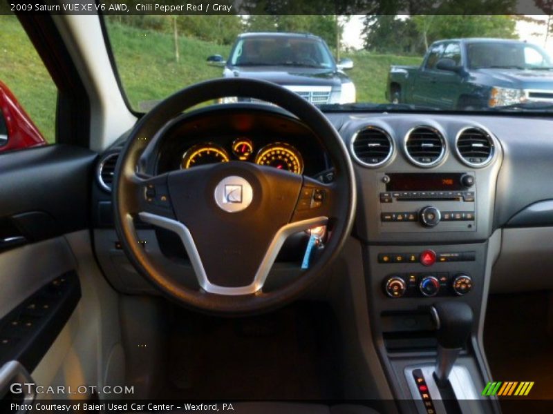 Chili Pepper Red / Gray 2009 Saturn VUE XE V6 AWD