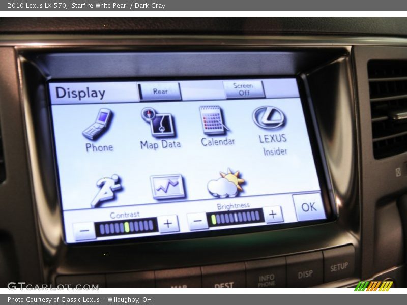 Starfire White Pearl / Dark Gray 2010 Lexus LX 570